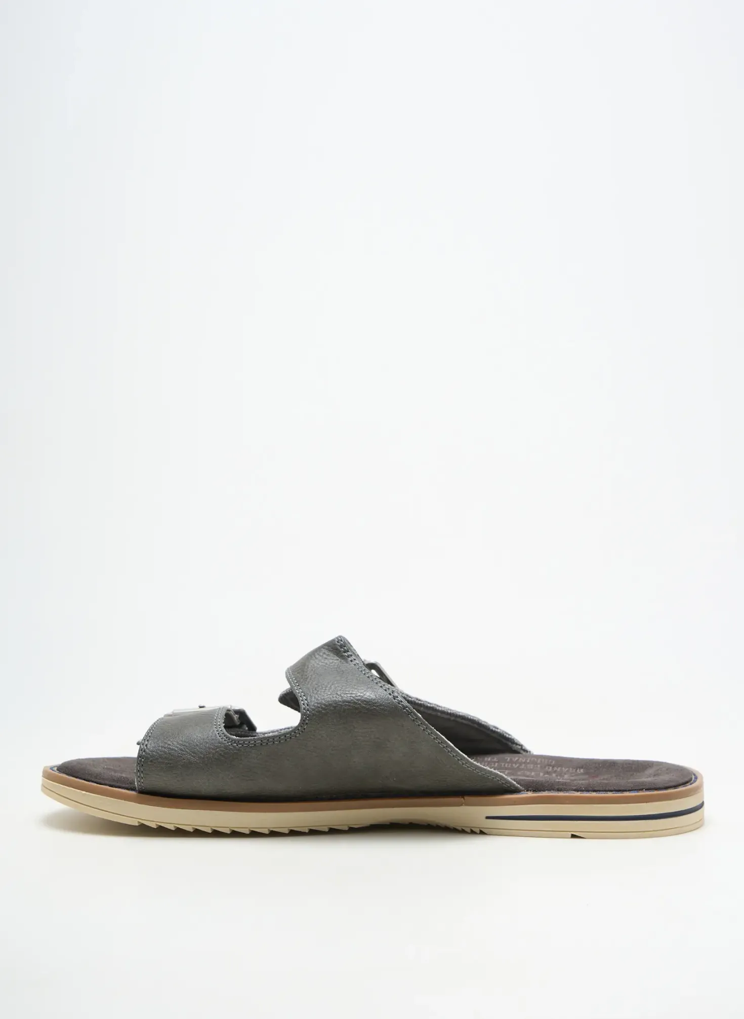 Mules/sabots Mustang Gris Bout Ouvert