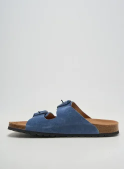 Mules/sabots Nörvik Bleu Talon Bas