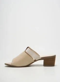 Mules/sabots Ottilia Beige Talon De 4 À 6cm