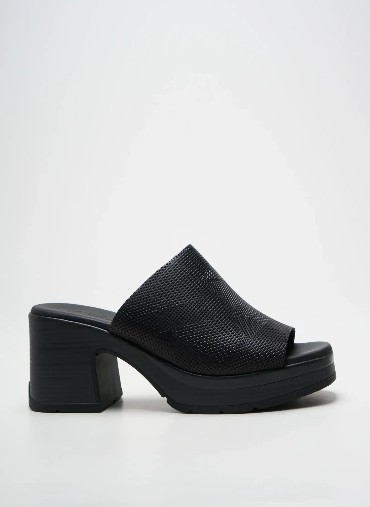 Mules/sabots Paula Urban Noir Talon De 7 À 9cm