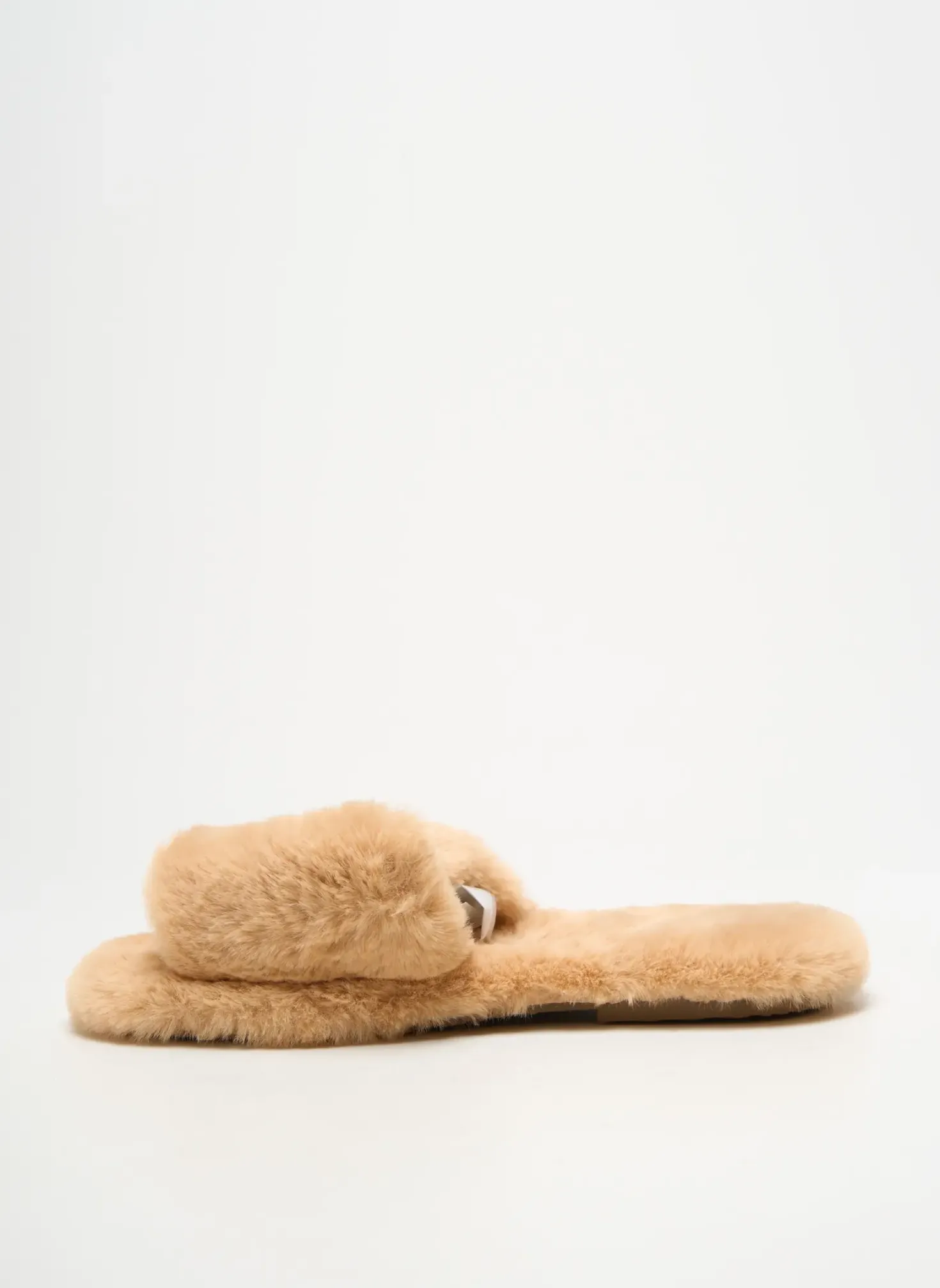 Mules/sabots Queen Beige Talon Plat Jusqu'à 3cm