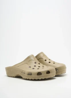 Mules/sabots Snogs Beige Talon De 4 À 6cm