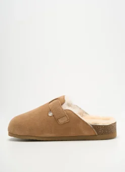 Mules/sabots Sweet Heritage Beige Talon Plat Jusqu'à 3cm