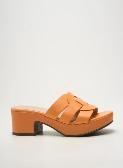 Mules/sabots Wonders Orange Talon De 4 À 6cm