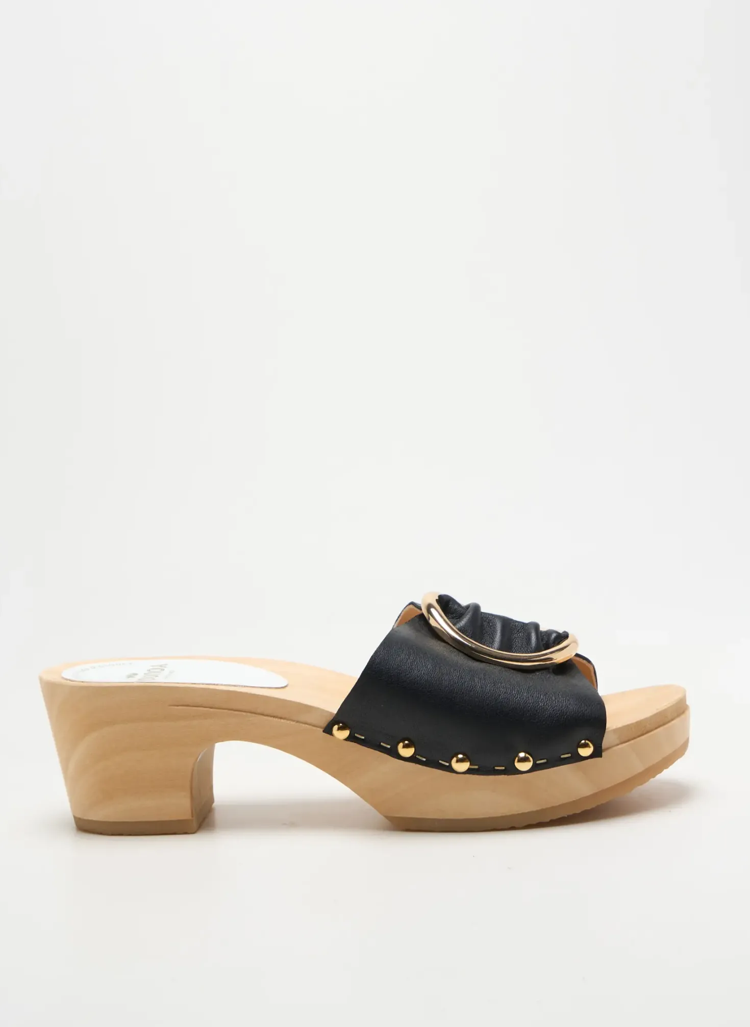Mules/sabots Youyou Noir Talon De 4 À 6cm