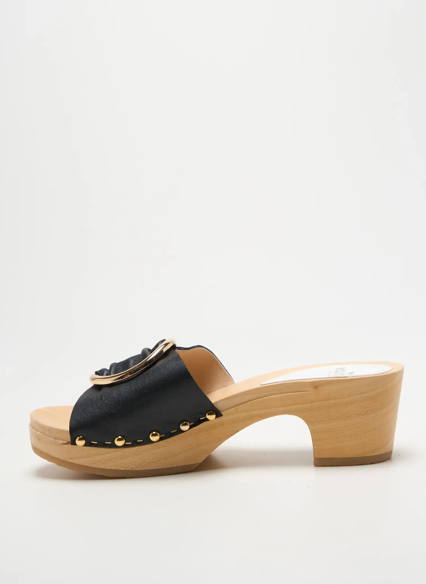 Mules/sabots Youyou Noir Talon De 4 À 6cm