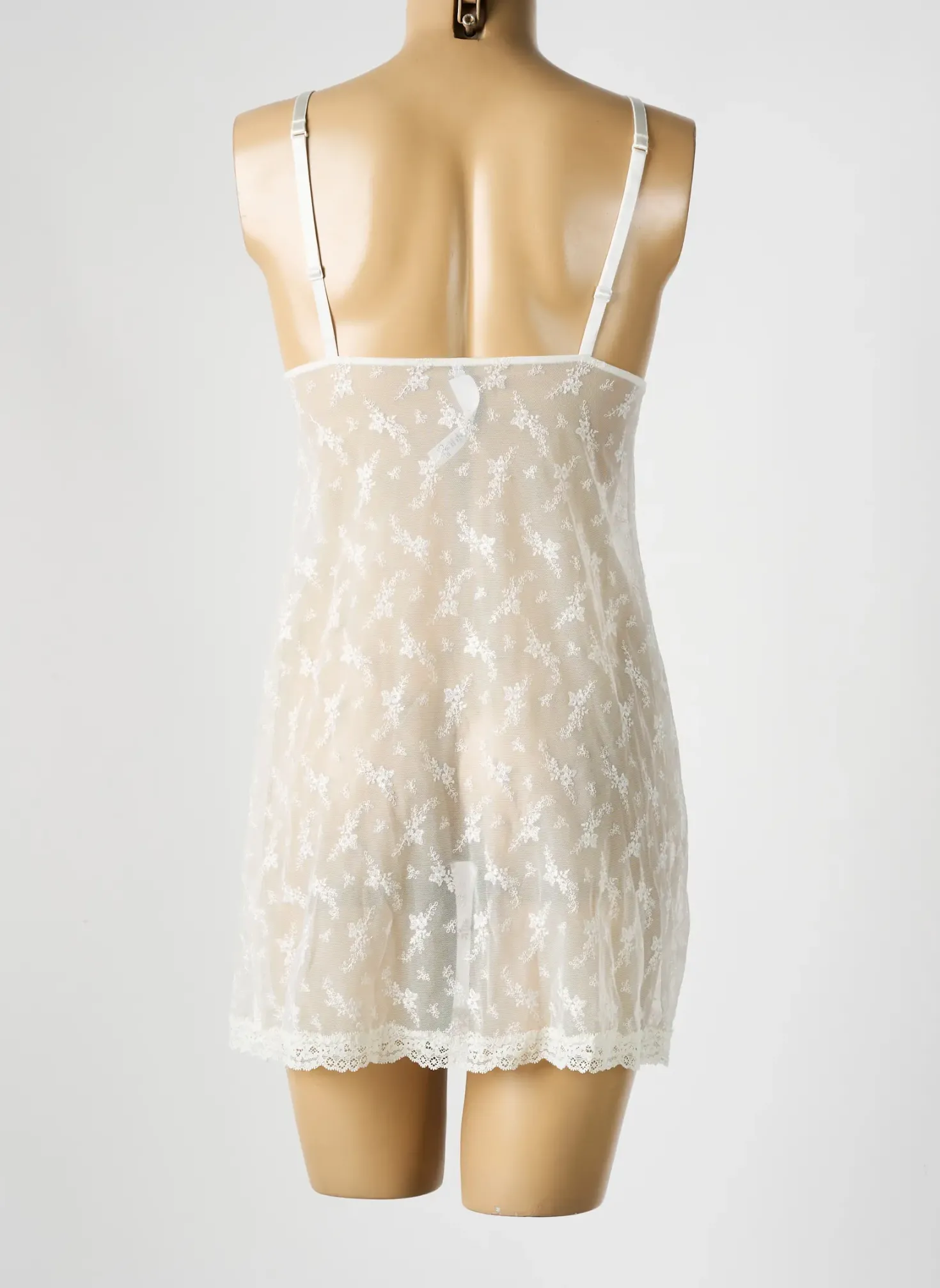 Nuisette/combinette Aubade Blanc