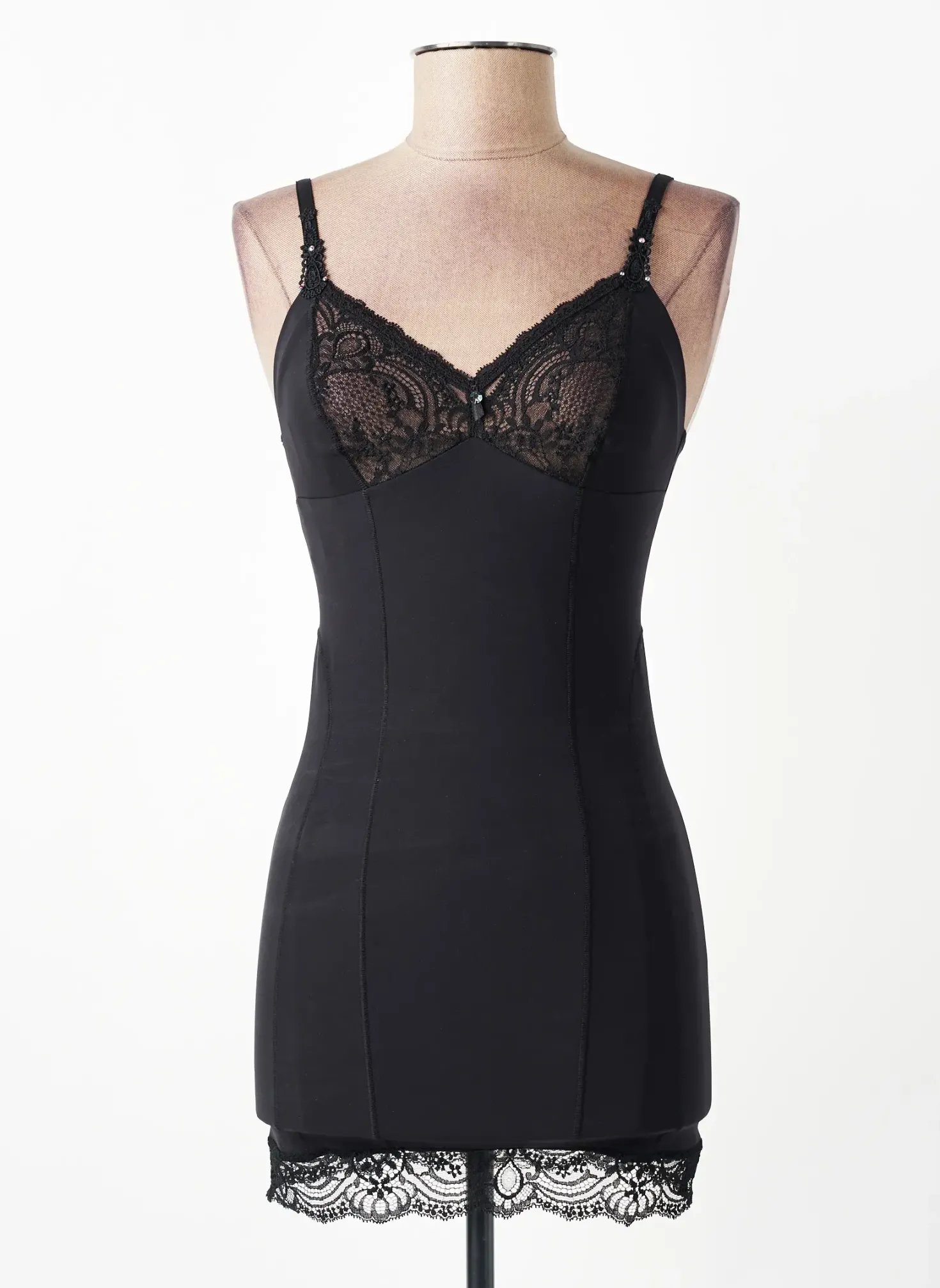 Nuisette/combinette Lise Charmel Noir