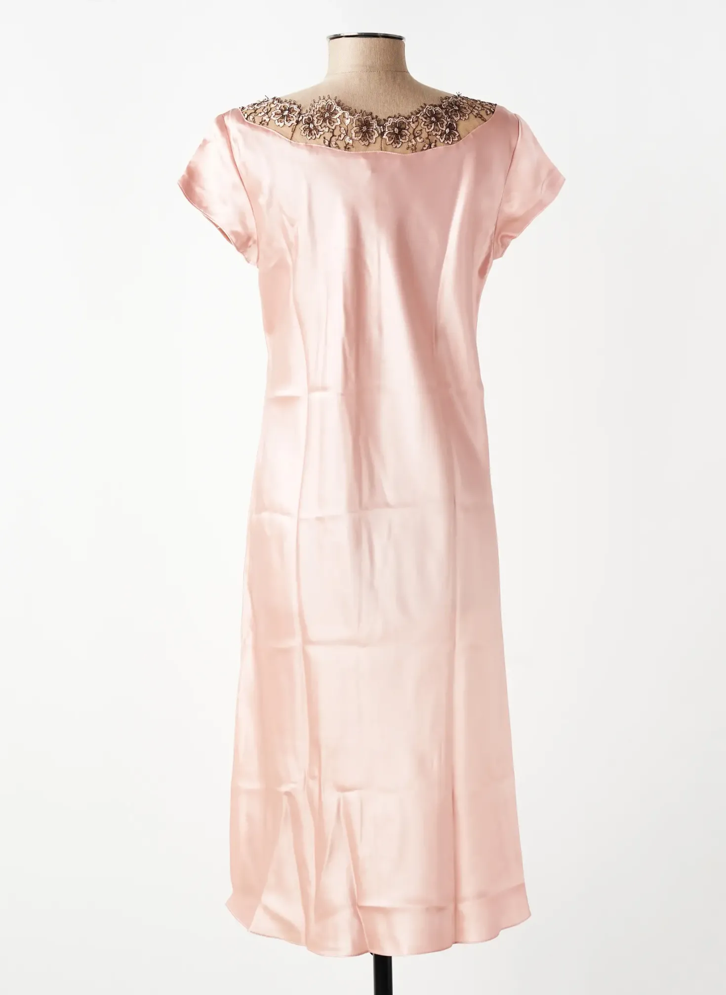 Nuisette/combinette Luna Di Seta Rose