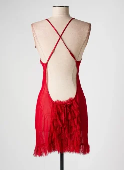 Nuisette/combinette Marjolaine Rouge