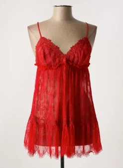 Nuisette/combinette Marjolaine Rouge
