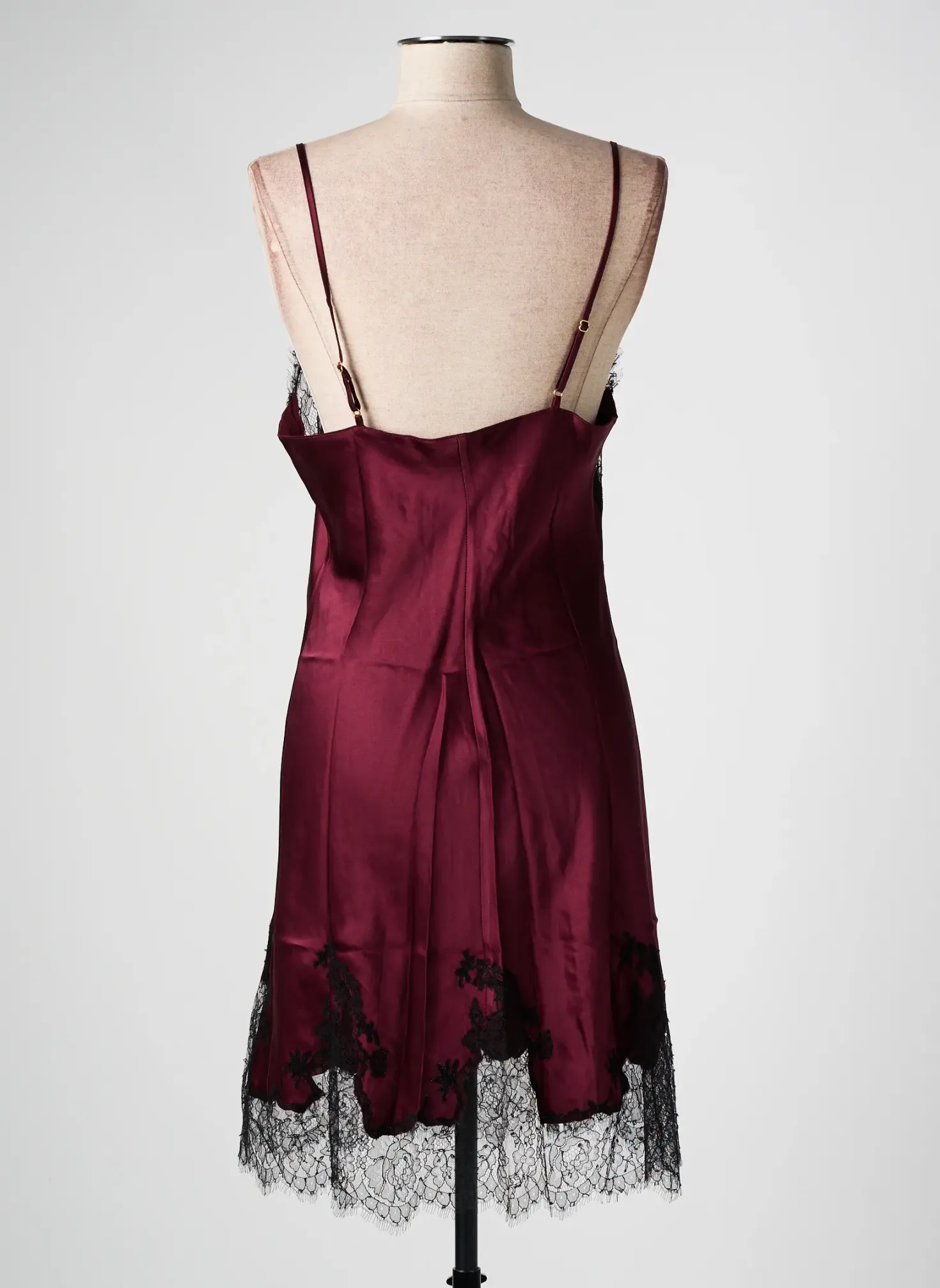 Nuisette/combinette Marjolaine Rouge