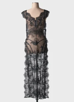 Nuisette/combinette Marjolaine Noir