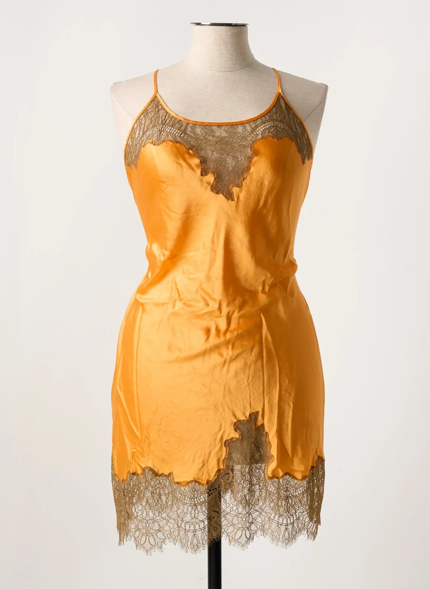 Nuisette/combinette Marjolaine Orange