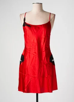 Nuisette/combinette Marjolaine Rouge