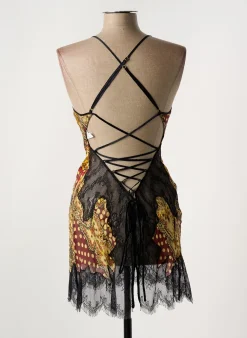 Nuisette/combinette Marjolaine Noir