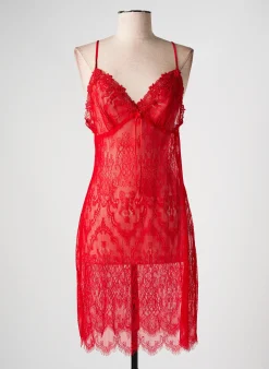 Nuisette/combinette Marjolaine Rouge