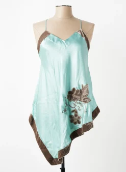 Nuisette/combinette Marjolaine Bleu