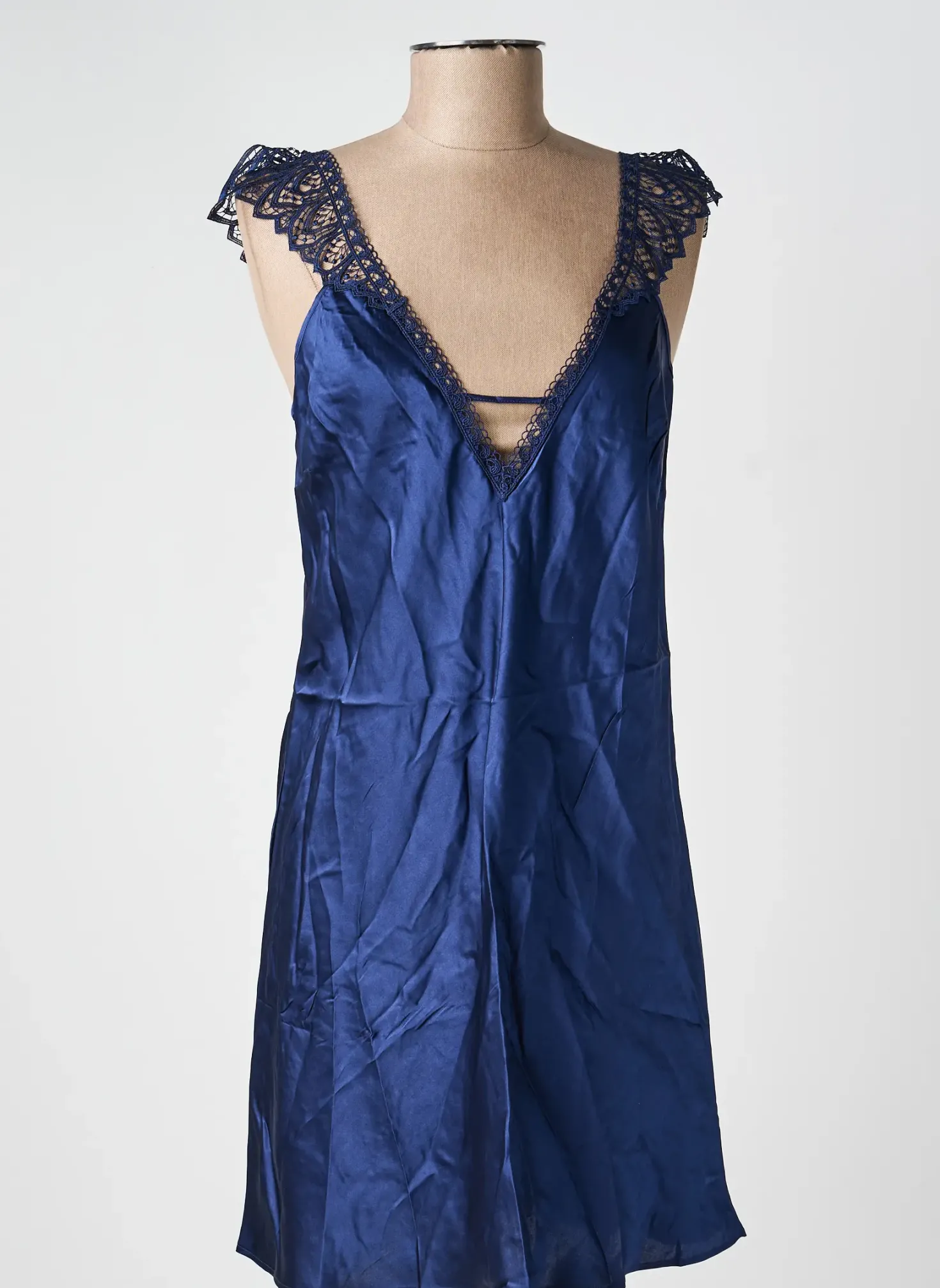 Nuisette/combinette Simone Perele Bleu