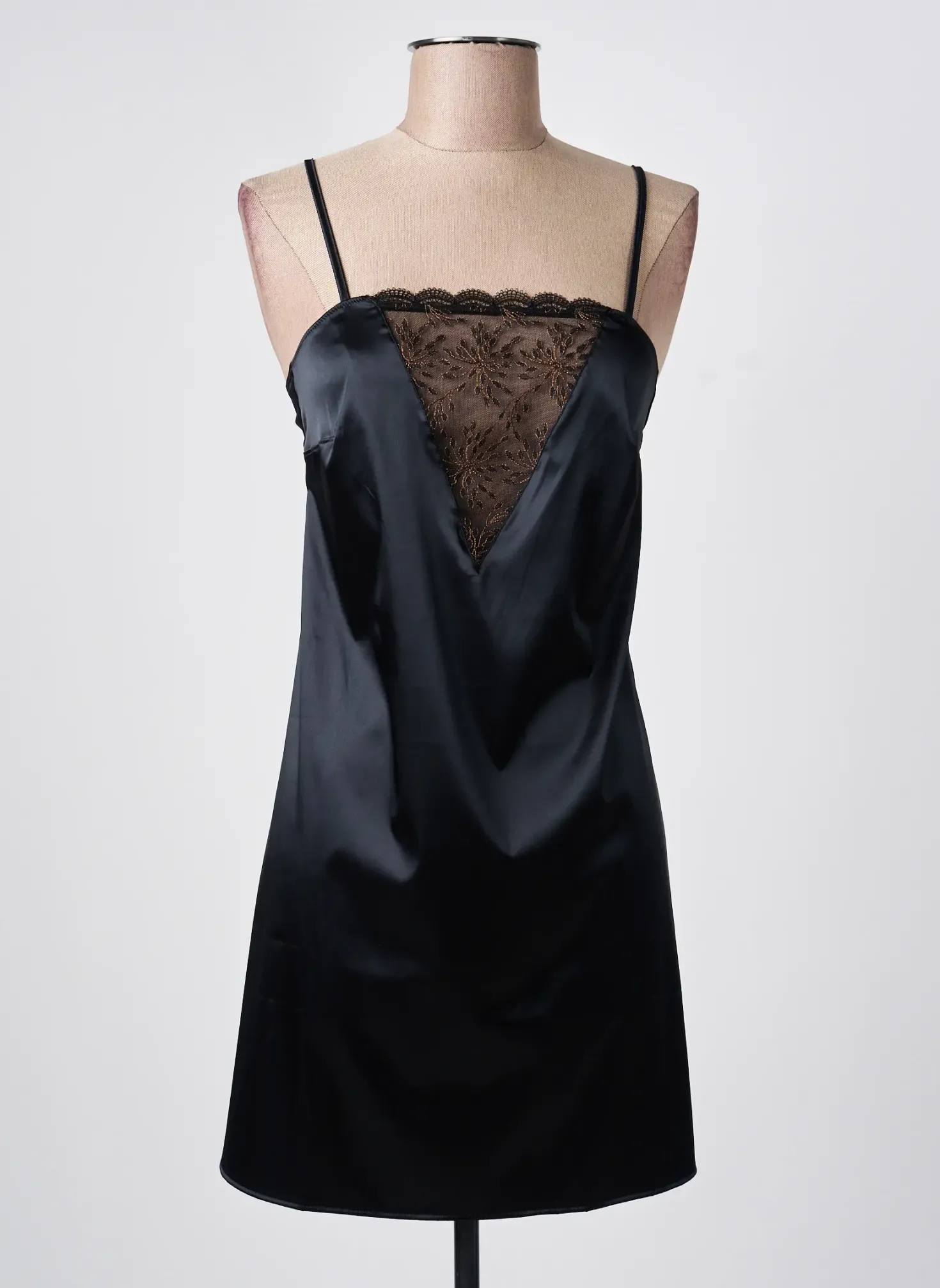Nuisette/combinette Simone Perele Noir