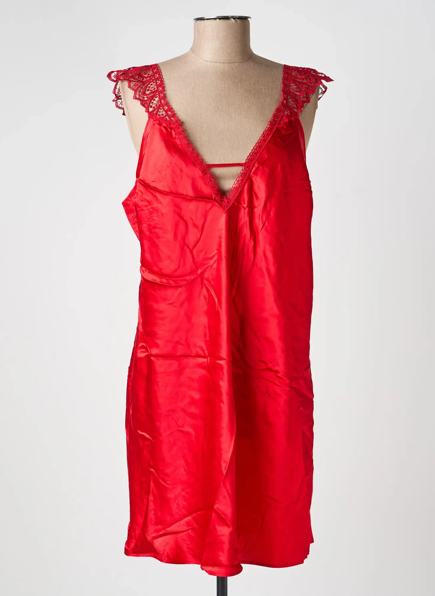 Nuisette/combinette Simone Perele Rouge