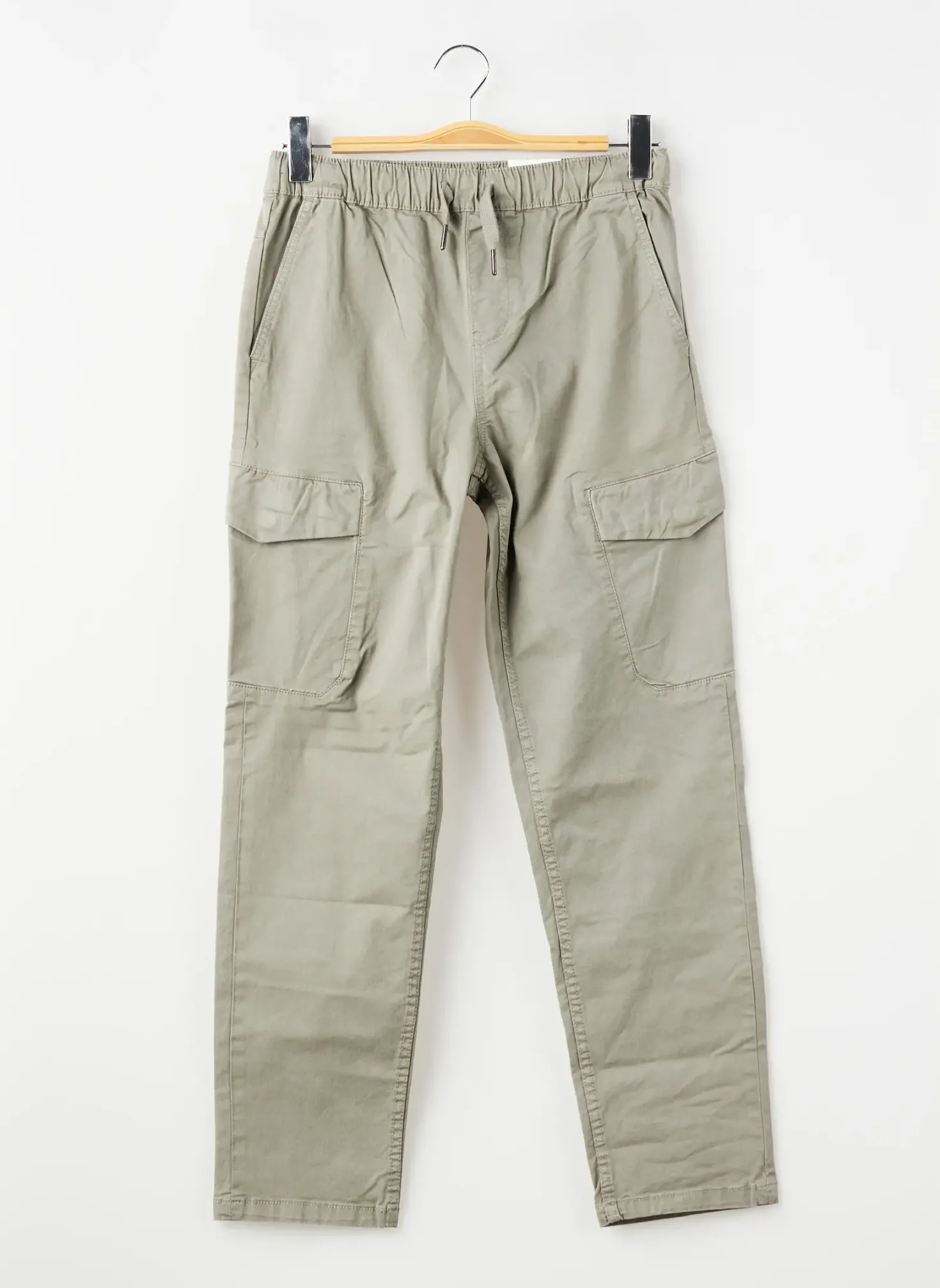 Pantalon Cargo Garcia Vert Taille Élastique