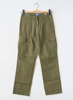 Pantalon Cargo Jack & Jones Vert Taille Ajustable