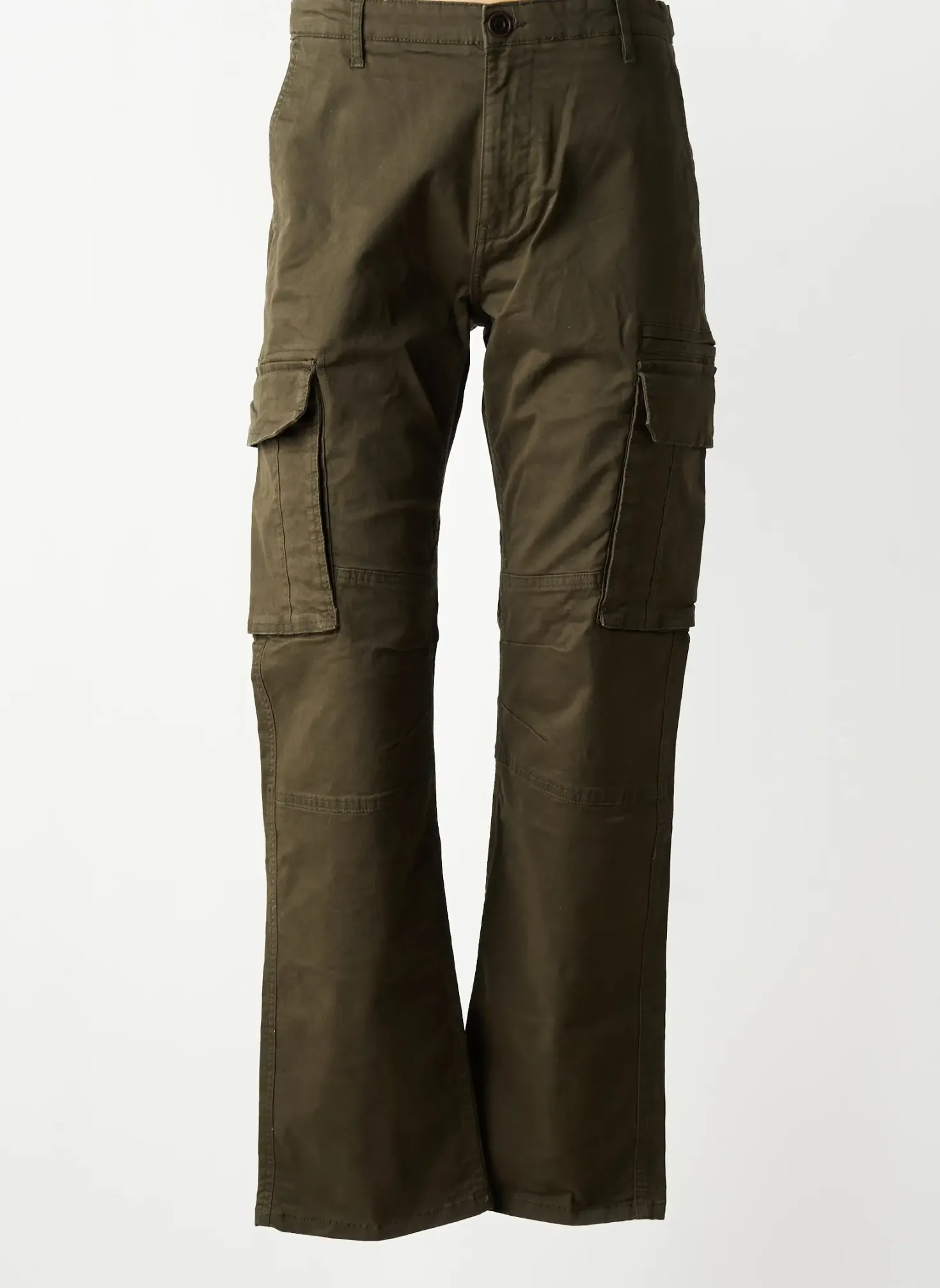 Pantalon Cargo Petrol Industries Vert Taille Normale