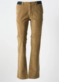 Pantalon Chino Cofox Marron Taille Normale