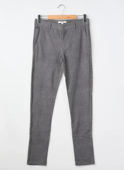Pantalon Chino Garcia Gris Taille Ajustable