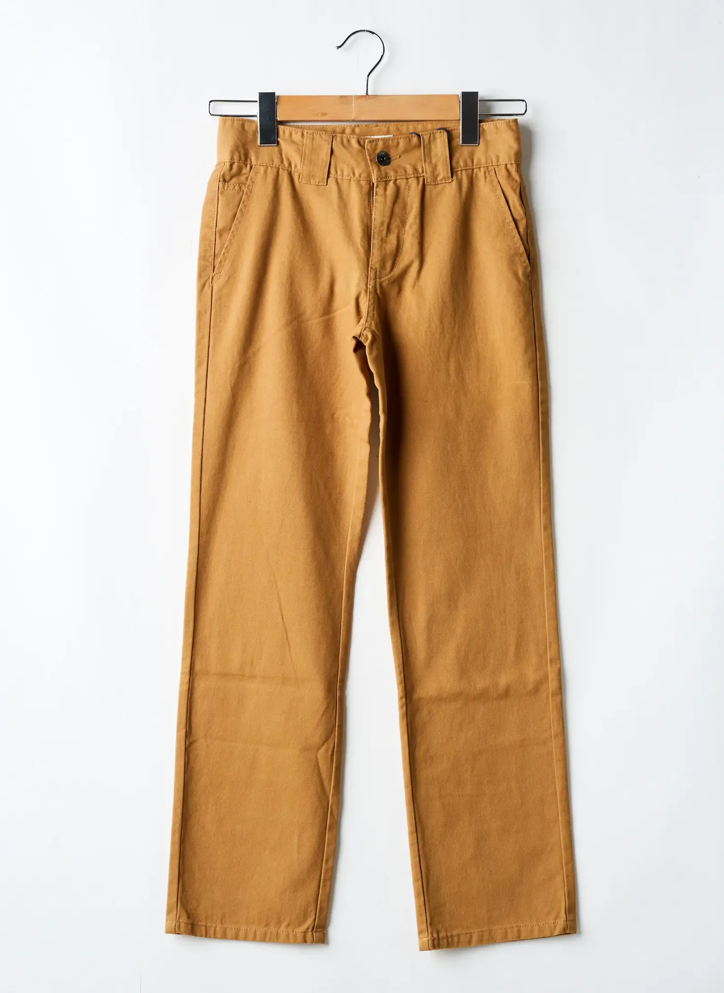 Pantalon Chino Garcia Marron Taille Ajustable