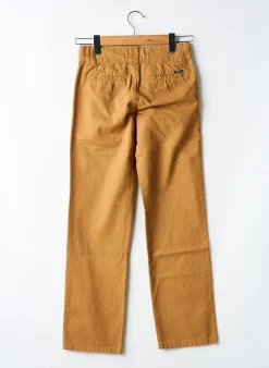 Pantalon Chino Garcia Marron Taille Ajustable