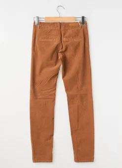 Pantalon Chino Happy Marron Taille Normale
