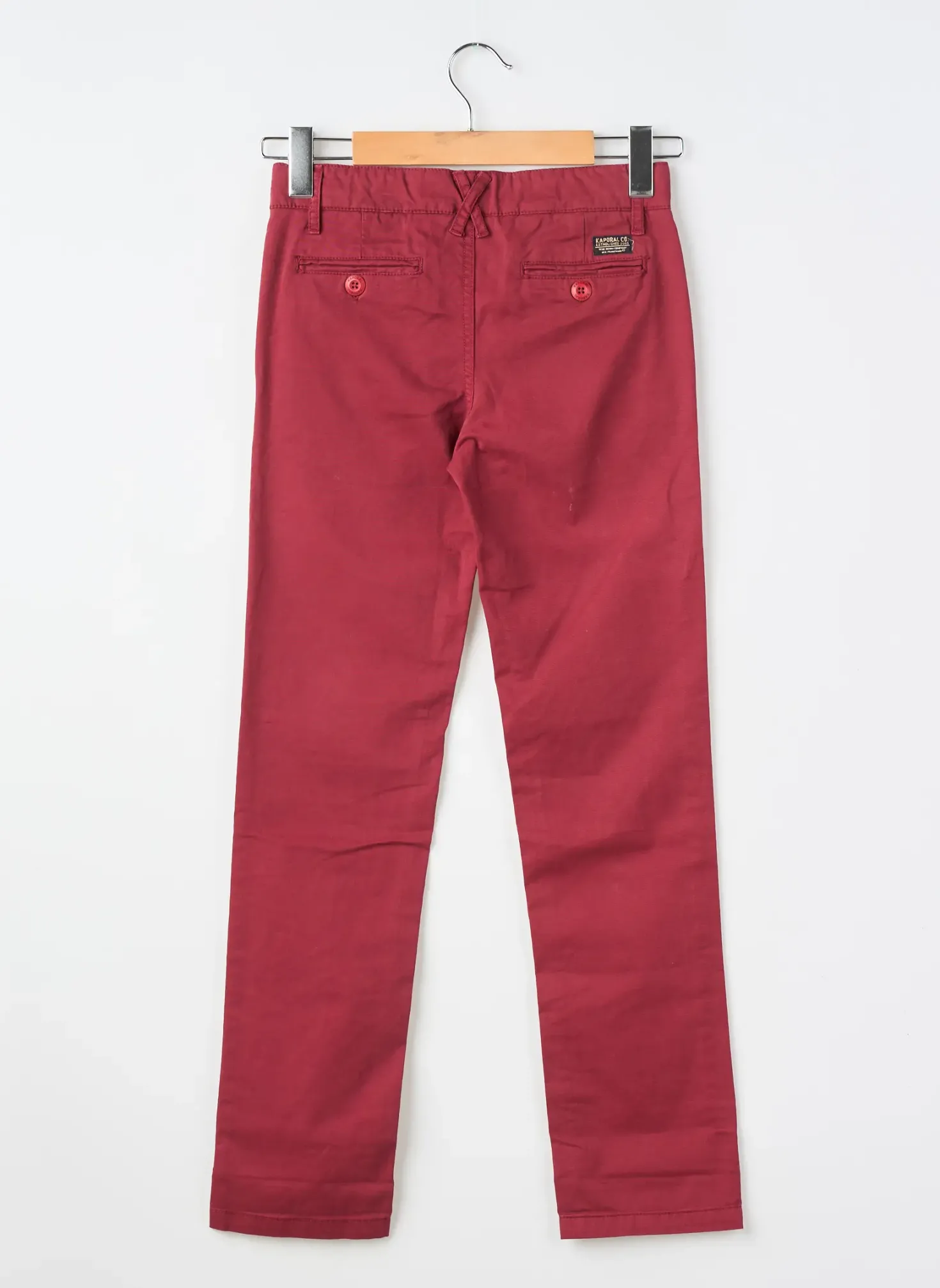 Pantalon Chino Kaporal Rouge