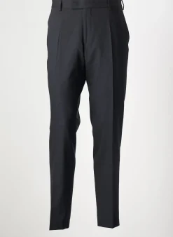 Pantalon Chino Karl Lagerfeld Bleu Taille Haute