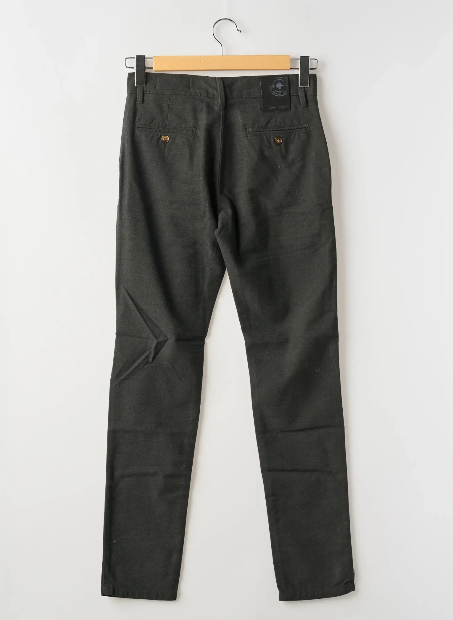 Pantalon Chino La Cible Rouge Noir Taille Normale