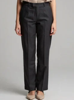 Pantalon Chino Leon & Harper Gris Taille Normale