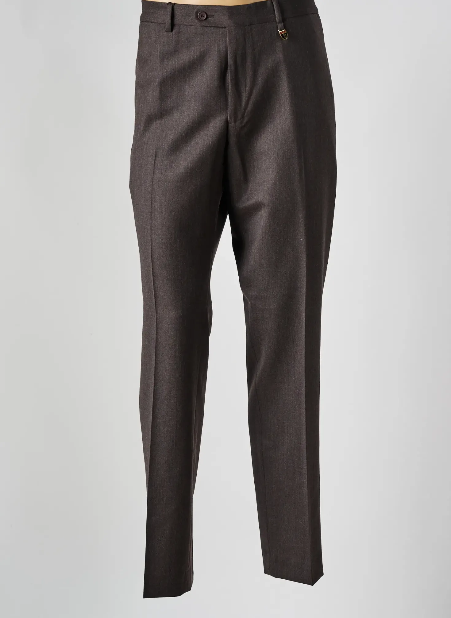 Pantalon Chino Lucan Marron Taille Normale
