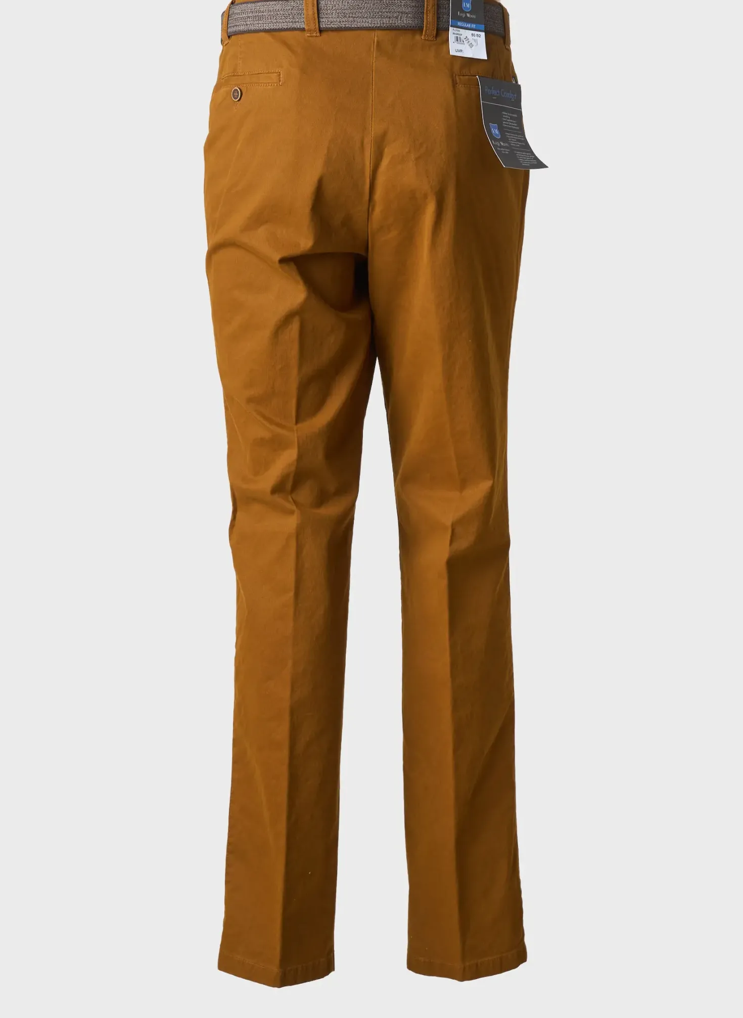Pantalon Chino Luigi Morini Jaune Taille Normale