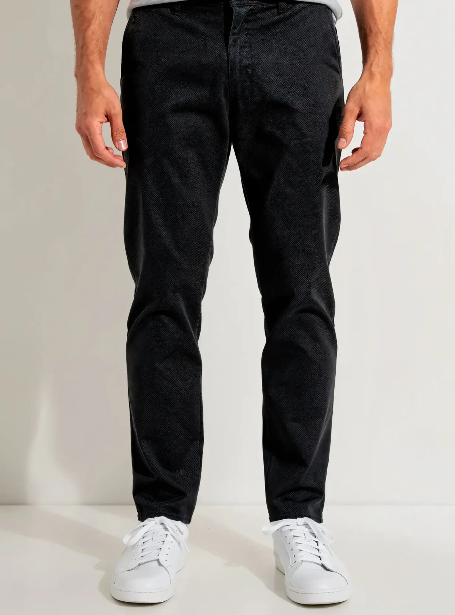Pantalon Chino M5 By Meyer Bleu Taille Normale