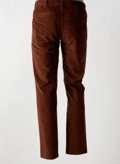 Pantalon Chino M5 By Meyer Marron Taille Normale