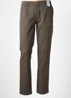 Pantalon Chino M5 By Meyer Vert Taille Normale