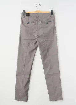 Pantalon Chino Nukutavake Gris Taille Ajustable