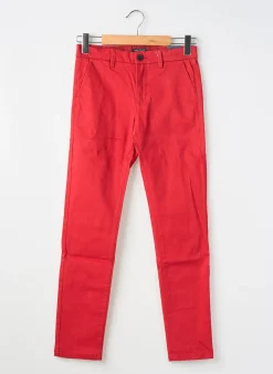 Pantalon Chino Nukutavake Rouge
