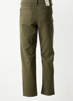 Pantalon Chino Pepe Jeans Vert Taille Normale