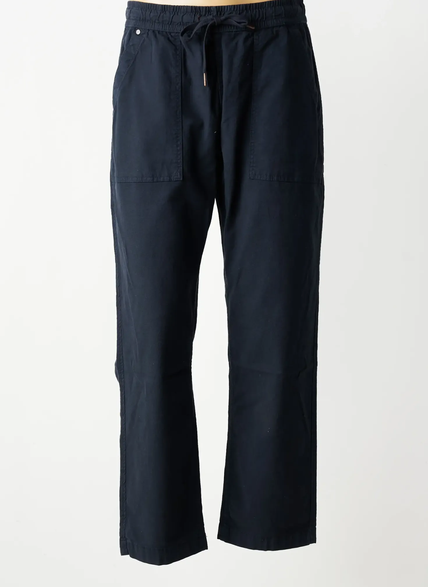 Pantalon Chino Petrol Industries Bleu Taille Normale