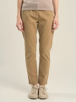 Pantalon Chino Sandwich Marron