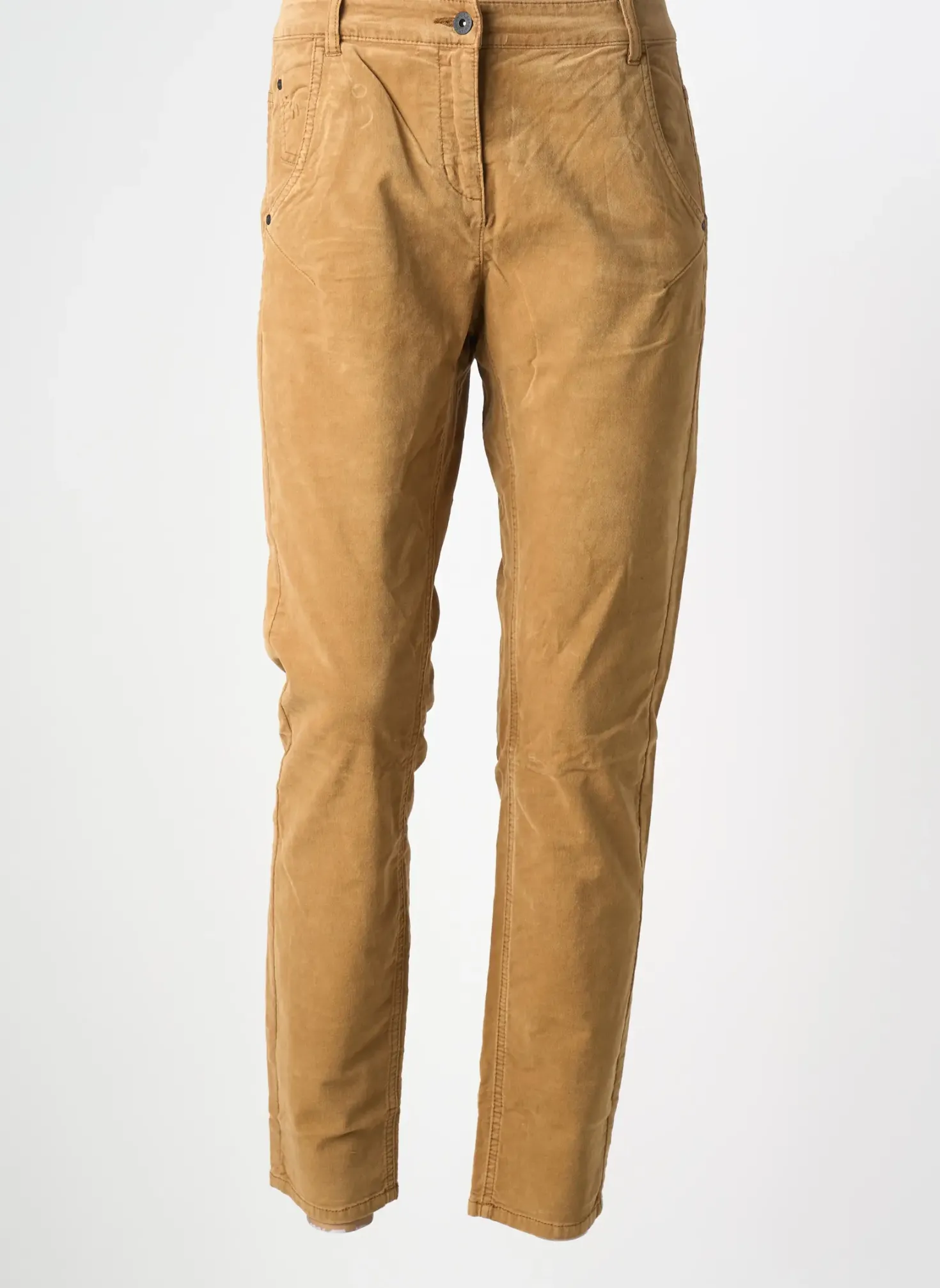 Pantalon Chino Sandwich Marron