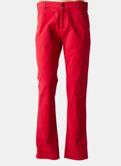 Pantalon Chino Tbs Rouge Taille Normale