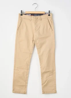 Pantalon Chino Tiffosi Beige Taille Ajustable